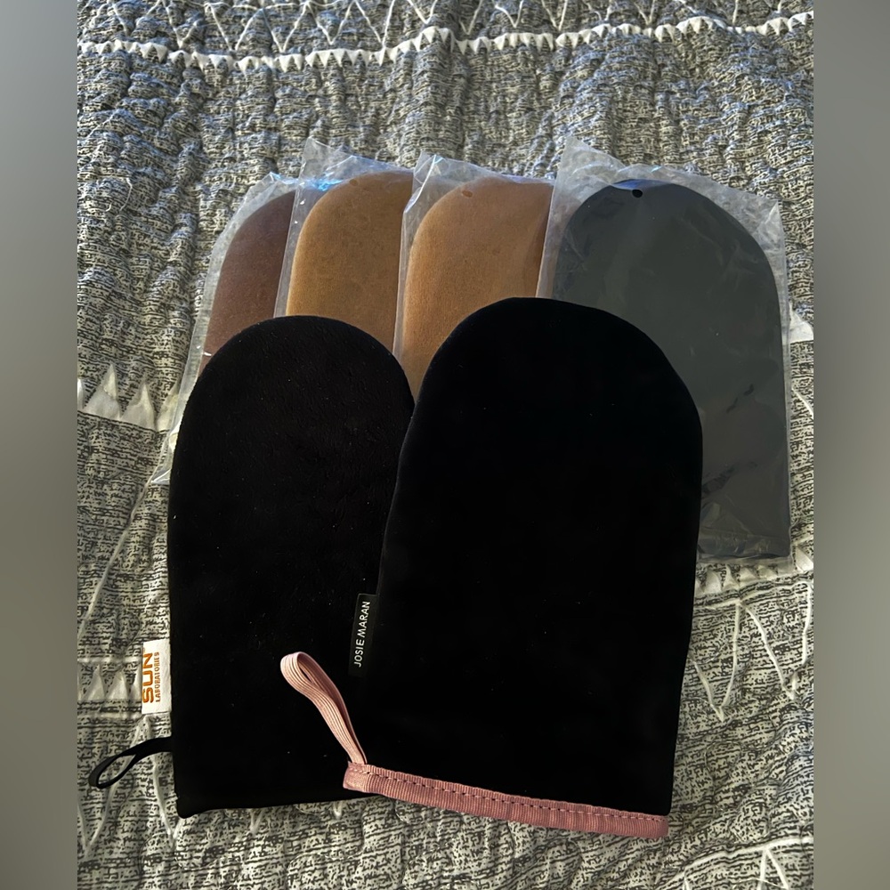 Fake Bake, Sun Laboratories, Josie Maran Tanning Mitt Set of 6